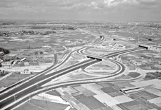 完成間近の一宮IC（写真提供：中日本高速道路株式会社）